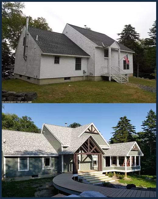 Custom home built by L.E. Nichols & Son LLC
